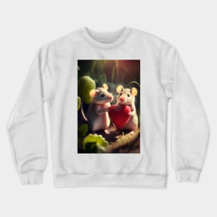 A Couple of Love Mices 4 Crewneck Sweatshirt